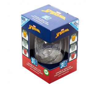 Vaso 3D doble pared Spiderman Marvel