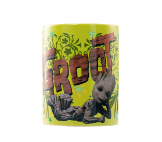 Taza funda de peluche Groot Guardianes de la Galaxia Marvel 440ml