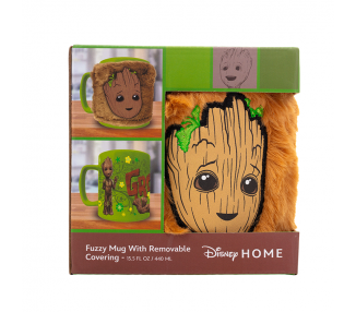 Taza funda de peluche Groot Guardianes de la Galaxia Marvel 440ml