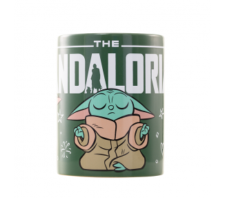 Taza funda de peluche Grogu Mandalorian Star Wars 440ml