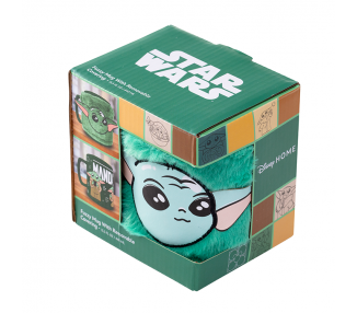 Taza funda de peluche Grogu Mandalorian Star Wars 440ml