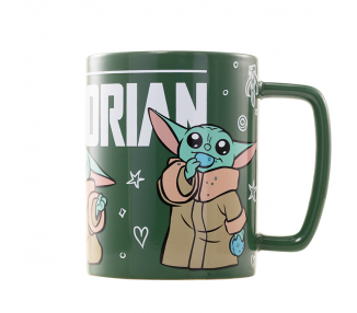 Taza funda de peluche Grogu Mandalorian Star Wars 440ml