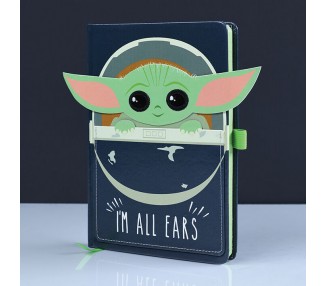 Cuaderno A5 premium Grogu Star Wars