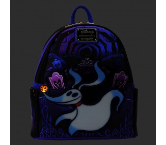Mochila Zero Pesadilla Antes de Navidad Disney Loungefly 26cm