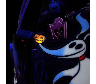 Mochila Zero Pesadilla Antes de Navidad Disney Loungefly 26cm