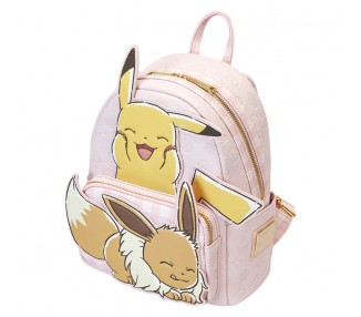 Mochila Pikachu & Eevee Pokemon Loungefly 26cm