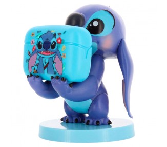 Mini Cable Guy + auriculares inalambricos Stitch Disney