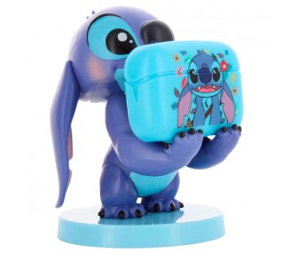 Mini Cable Guy + auriculares inalambricos Stitch Disney