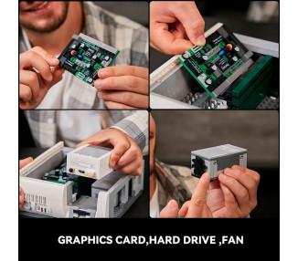 Kit Construccion Retro Computer 1634pzs