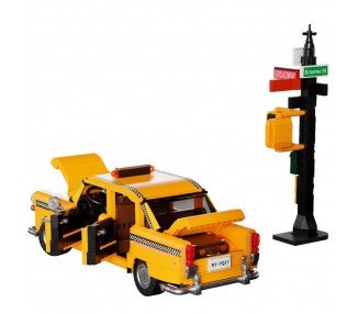 Kit Construccion Taxi New York 1601pzs