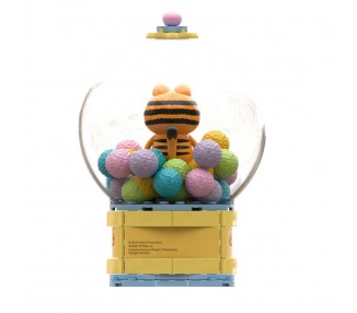 Kit Construccion Maquina de Chicles Garfield 128pzs