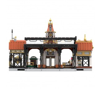 Kit Construccion Estacion de Tren Steampunk 2788pzs