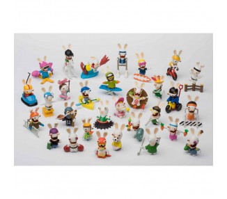 Expositor 30 sobres figura Los Rabbids invaden los deportes surtido