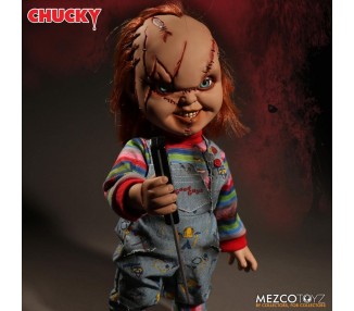 Figura Chucky El Muñeco Diabolico parlante 38cm