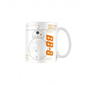 Taza Star Wars Ep7 Bb8 Sketch