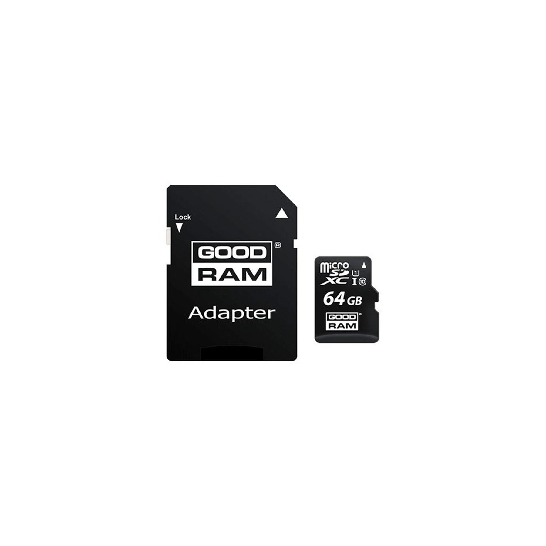 Mem Micro Sd 64Gb Goodram M1Aa Cl10 Uhs-I+Adapt