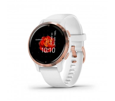 Garmin Venu 2S Rosa Oro/Blanco Smartwatch Multideporte Wifi