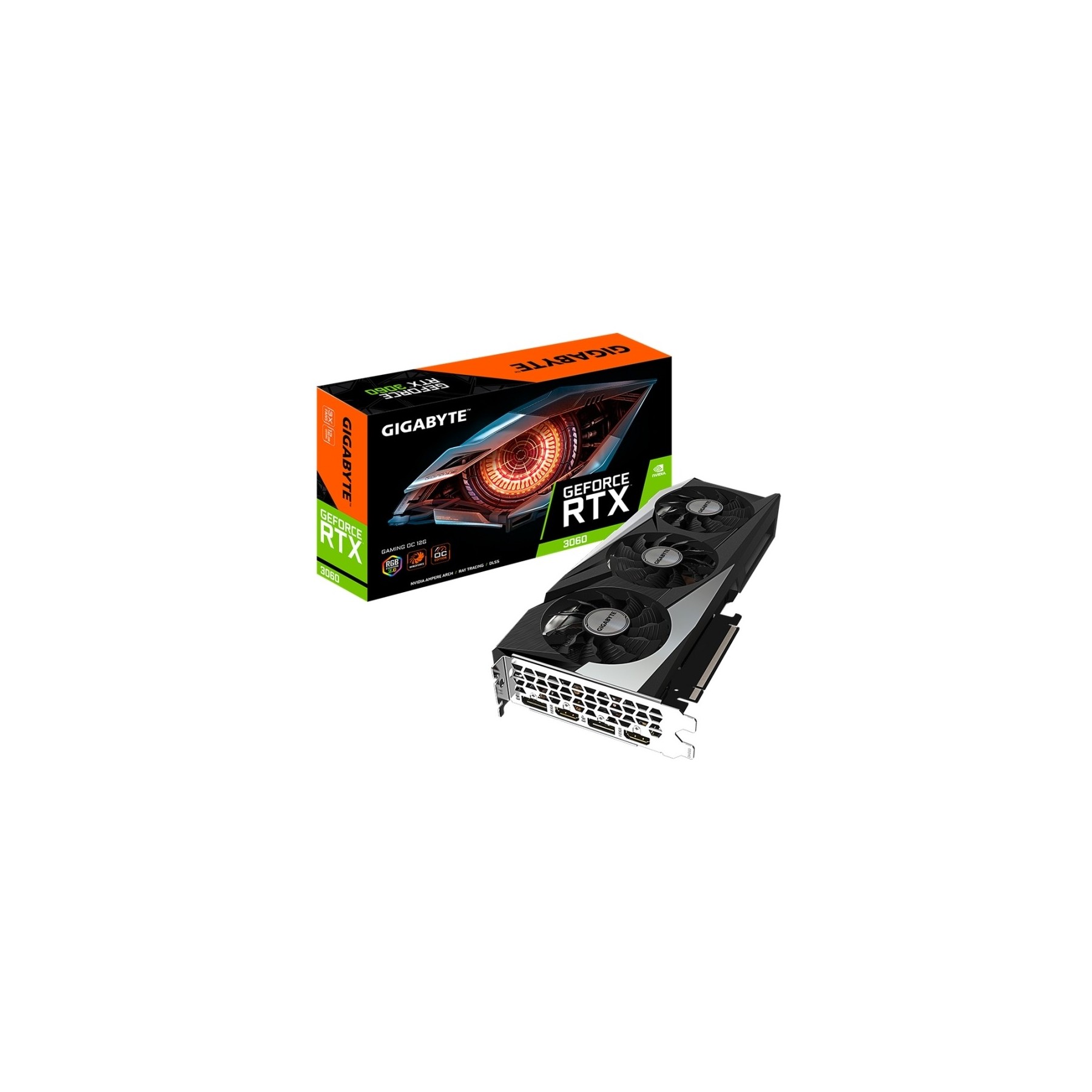 Tarjeta Gráfica Gigabyte Geforce Rtx 3060 Gaming Oc/ 12Gb Gd