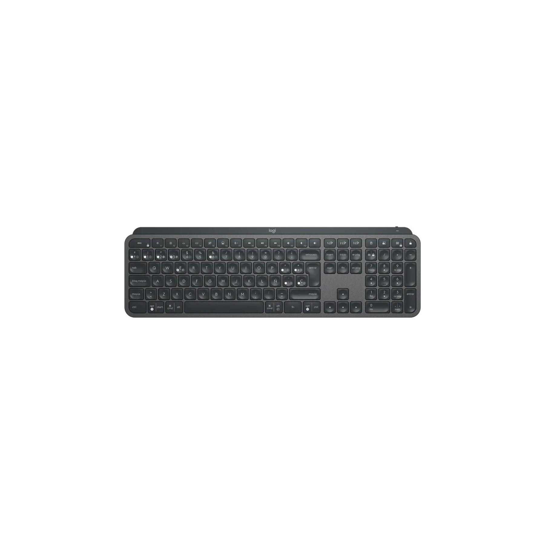 Teclado Logitech Mx Keys Wireless Inalambrico Espaol