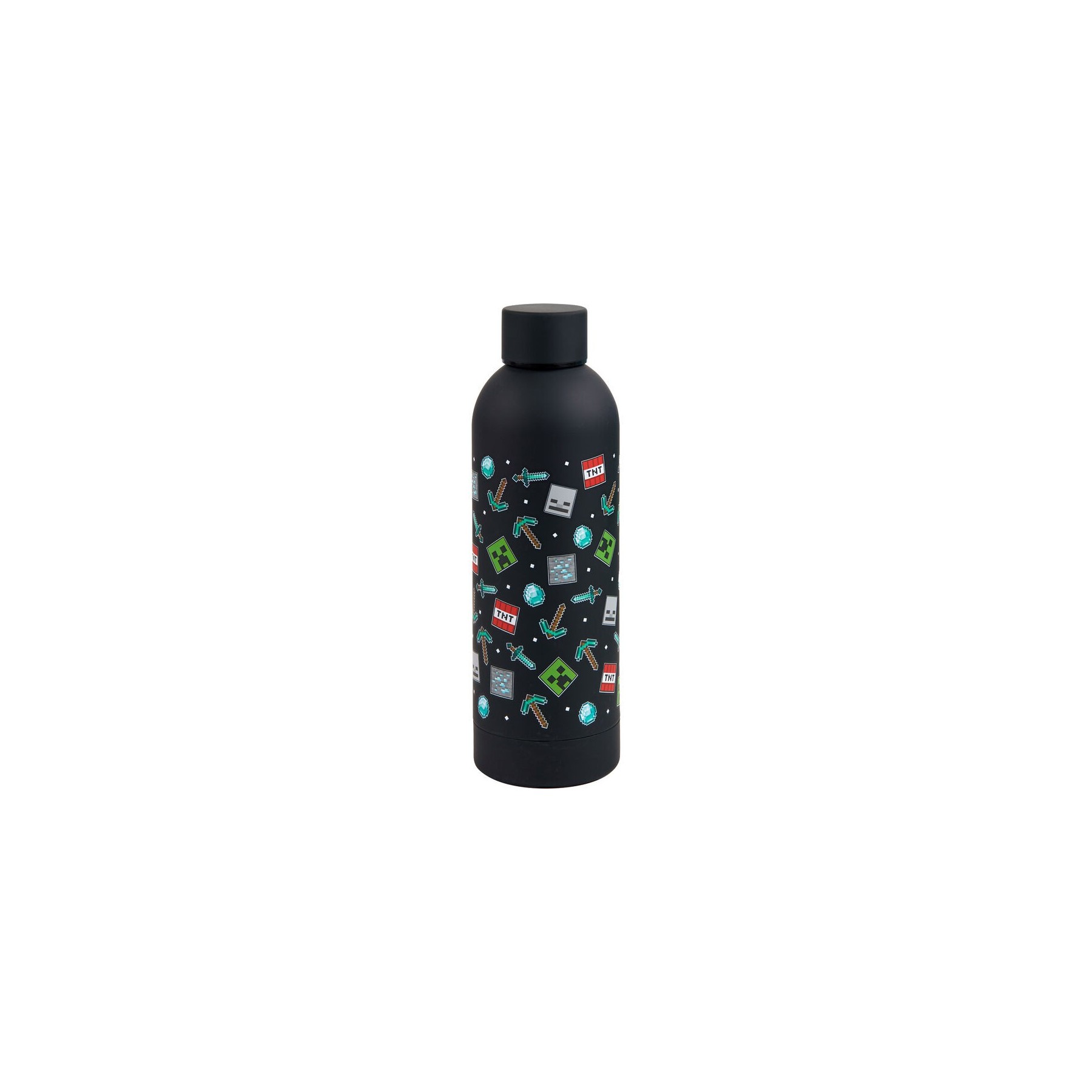 Botella Acero Inoxidable Minecraft 500Ml