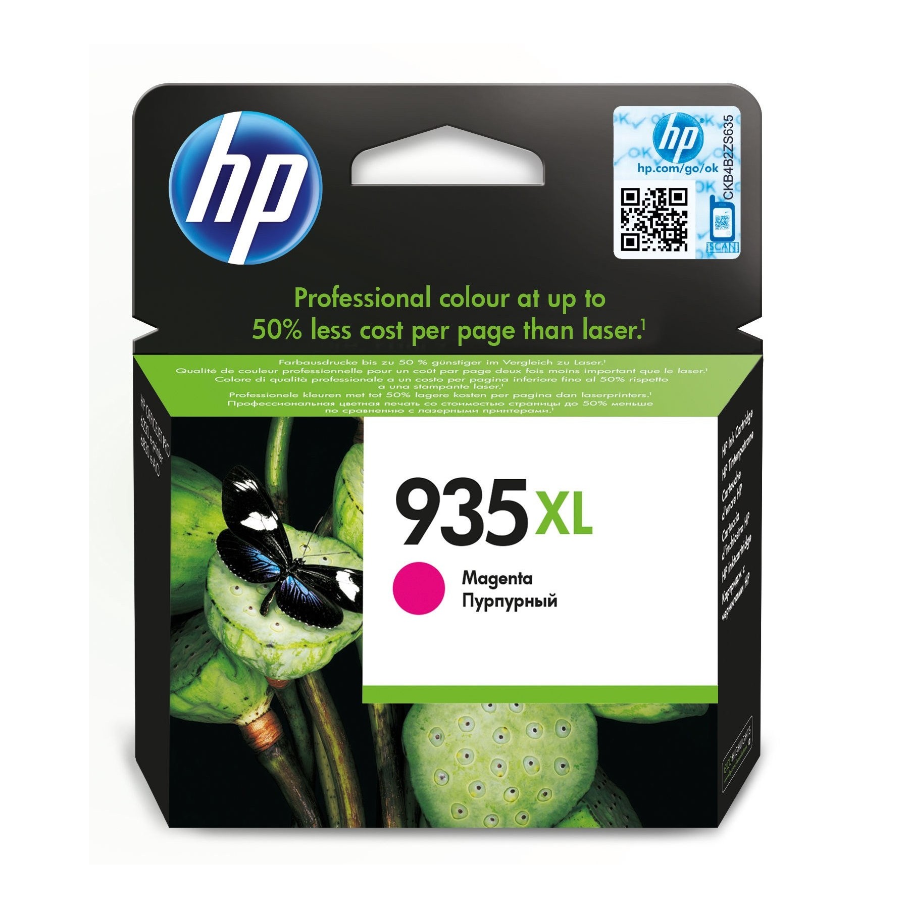 Cartucho De Tinta Original Hp Nº935 Xl Alta Capacidad/ Magen