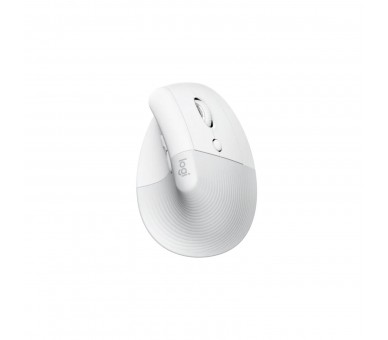 Raton Vertical Logitech Lift Ergonomic Mouse Blanc