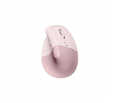 Raton Vertical Logitech Lift Ergonomic Mouse Rosa