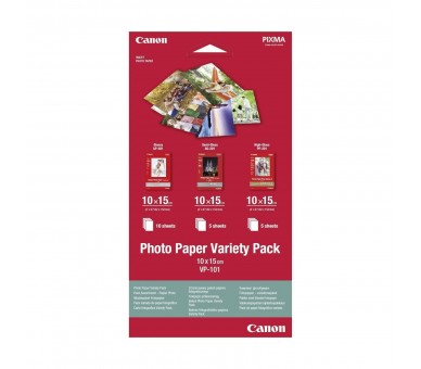 Pack Papel Fotografico Canon Vp - 101 - 10H Gp - 501 10X15 -