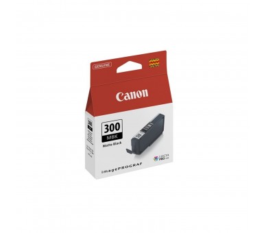 Cartucho Canon Pfi - 300 Mbk Negro Mate