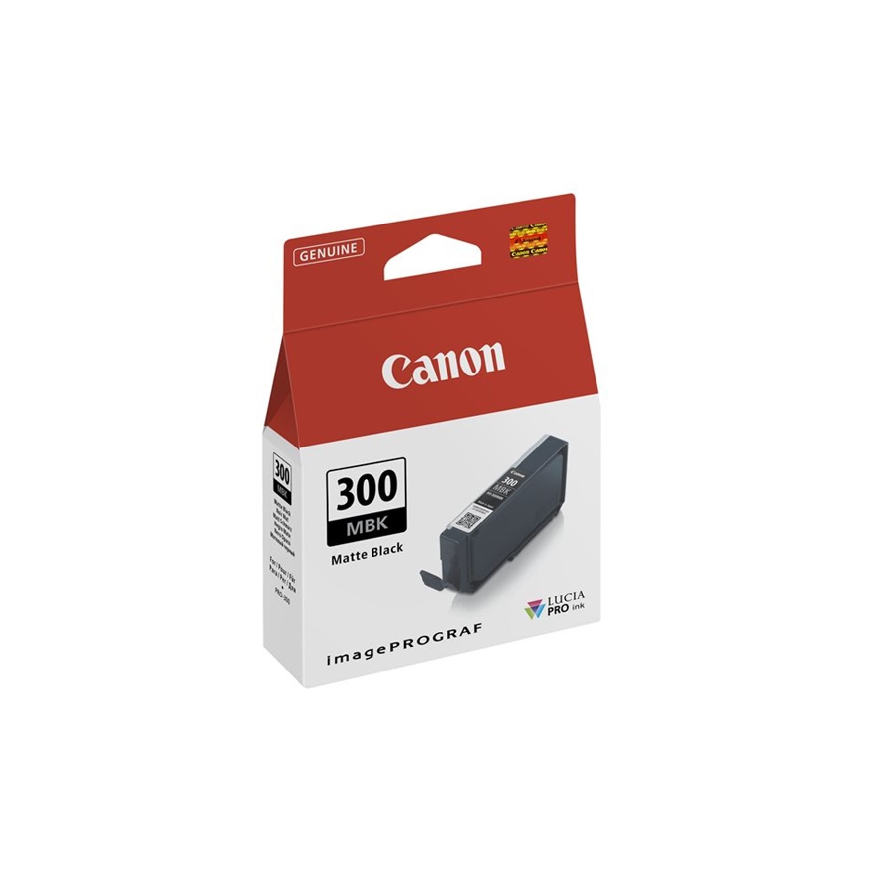 Cartucho Canon Pfi - 300 Mbk Negro Mate