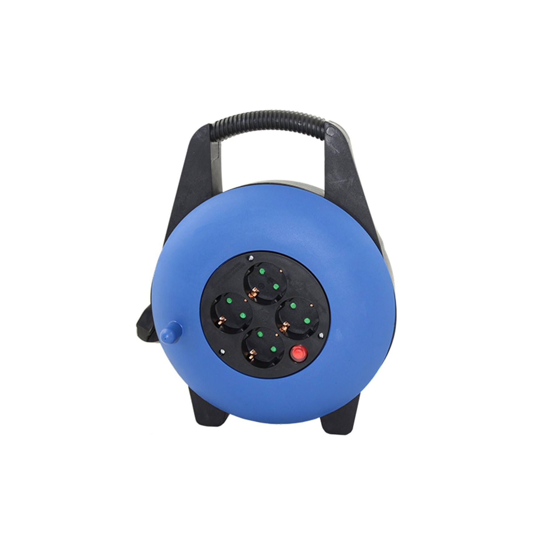 Regleta Alargadera Enrollacables 4 Tomas -  10M -  16A -  25