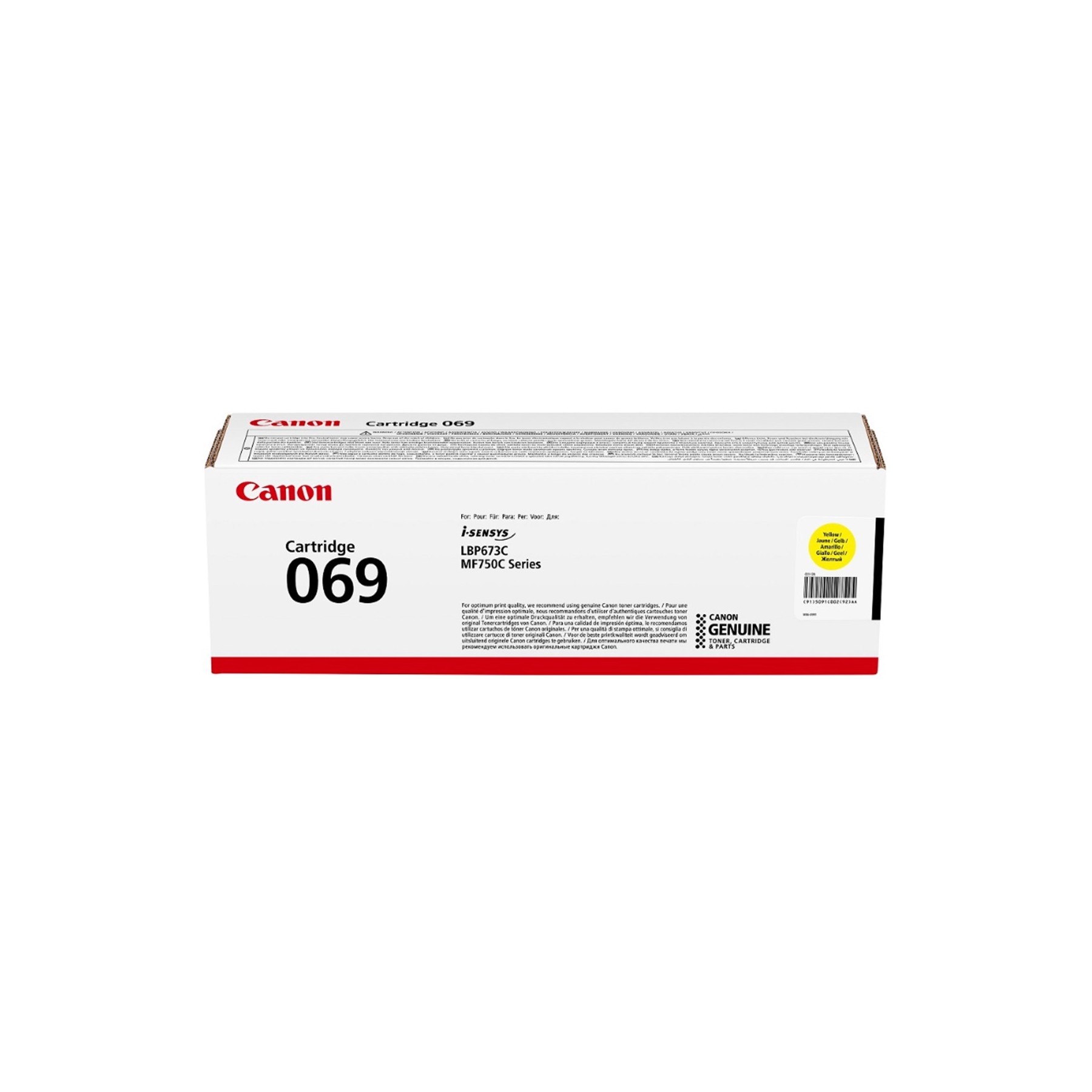 Toner Canon 069 Amarillo 5091C002