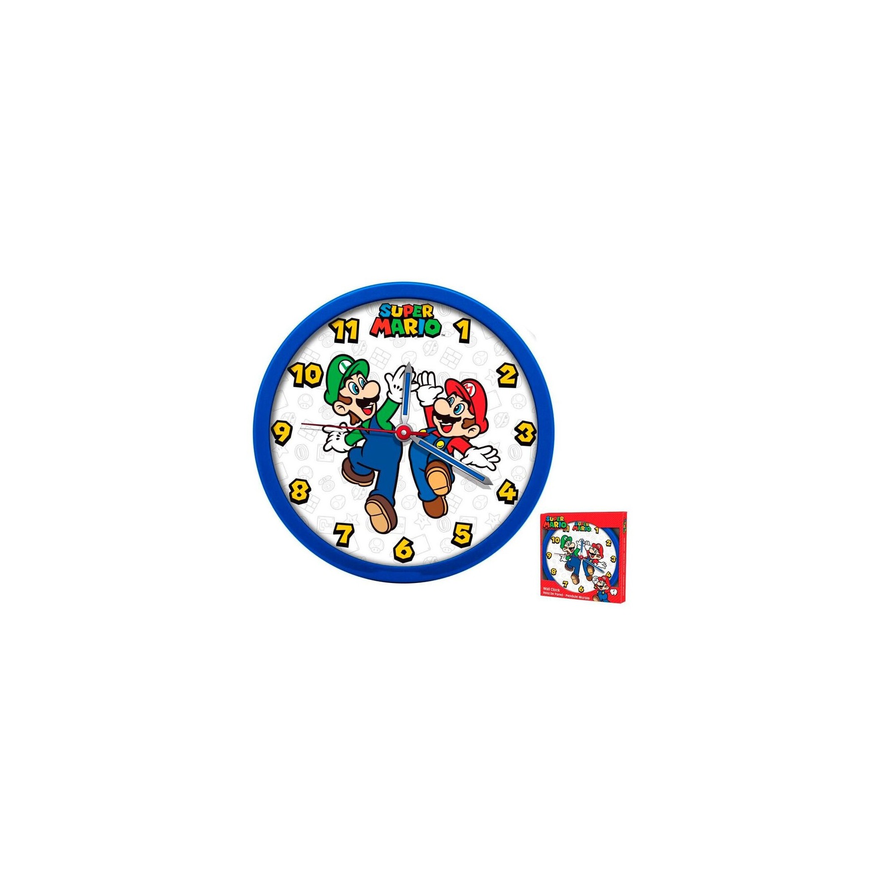 Reloj Pared Super Mario Bros