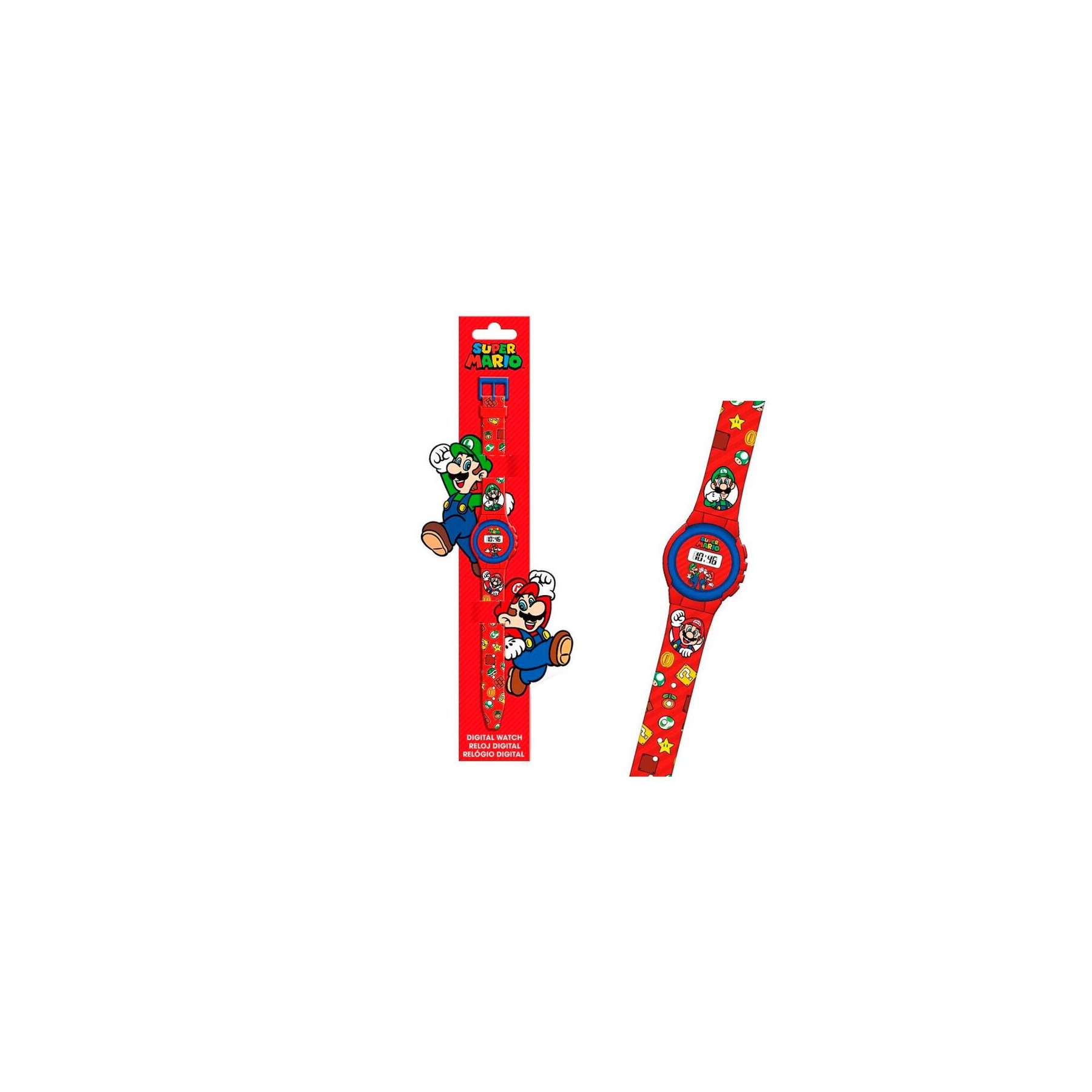 Reloj Digital Super Mario Bros