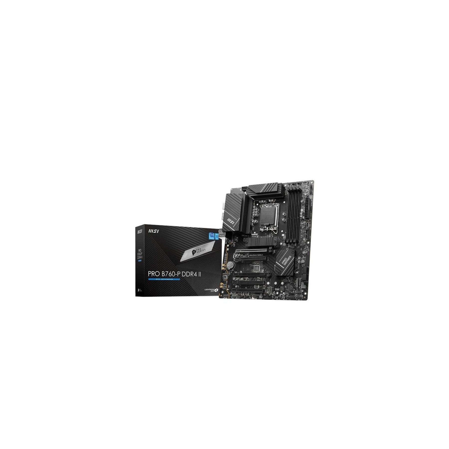 Msi Placa Base Pro B760-P Ddr4 Ii Atx Lga1700