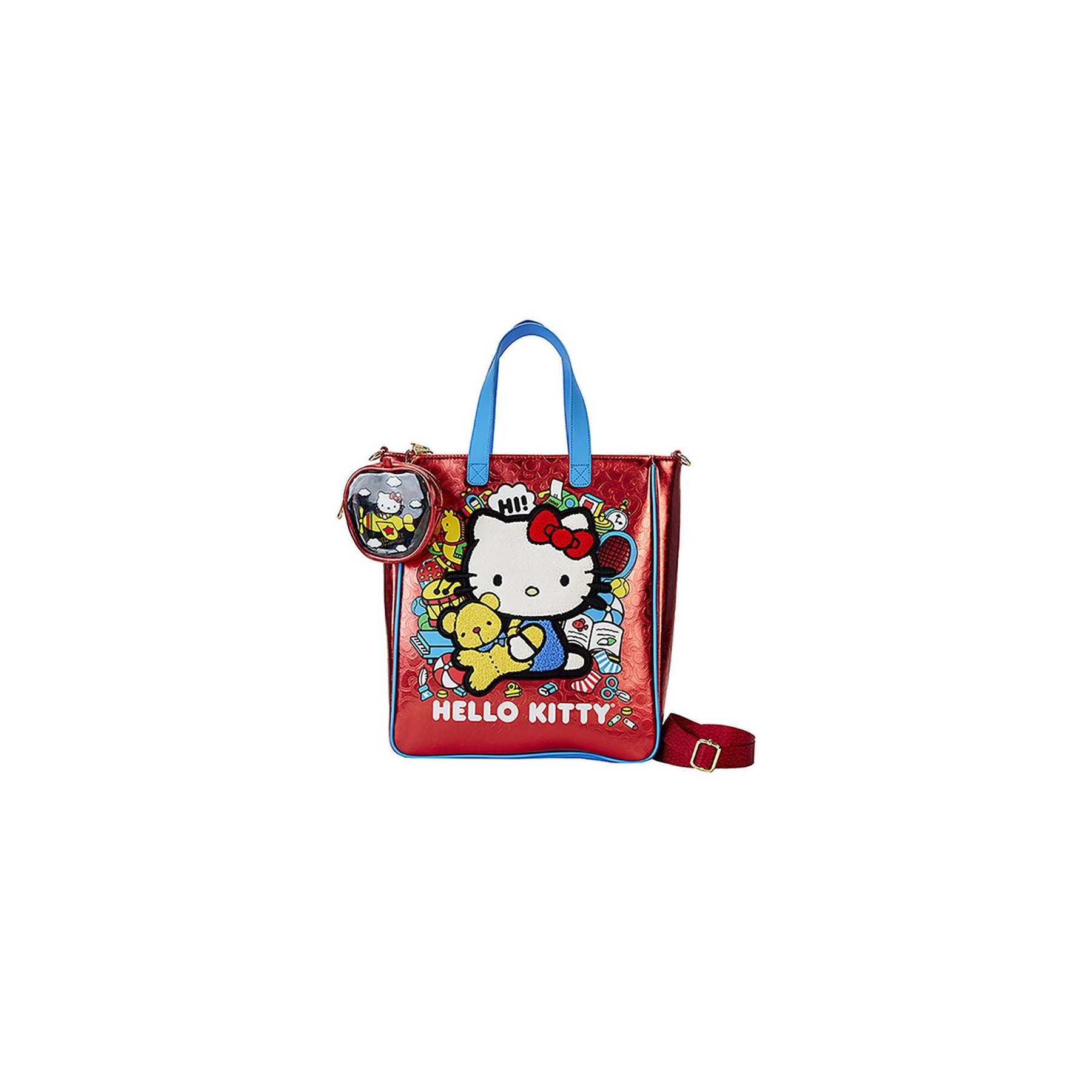 Bolso Bandolera Hello Kitty 50 Aniversario 5 X 4