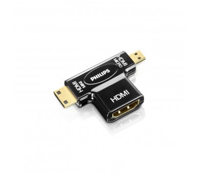 Adaptador Philips Swv2429W Hdmi - Micro Hdmi - Mini Hdmi