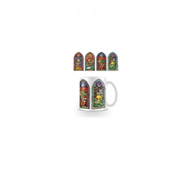 Taza De Desayuno Vidrieras Zelda 315 Ml
