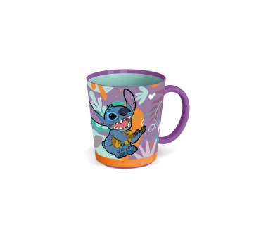 Taza Antivuelco Aloha Stitch 410 Ml