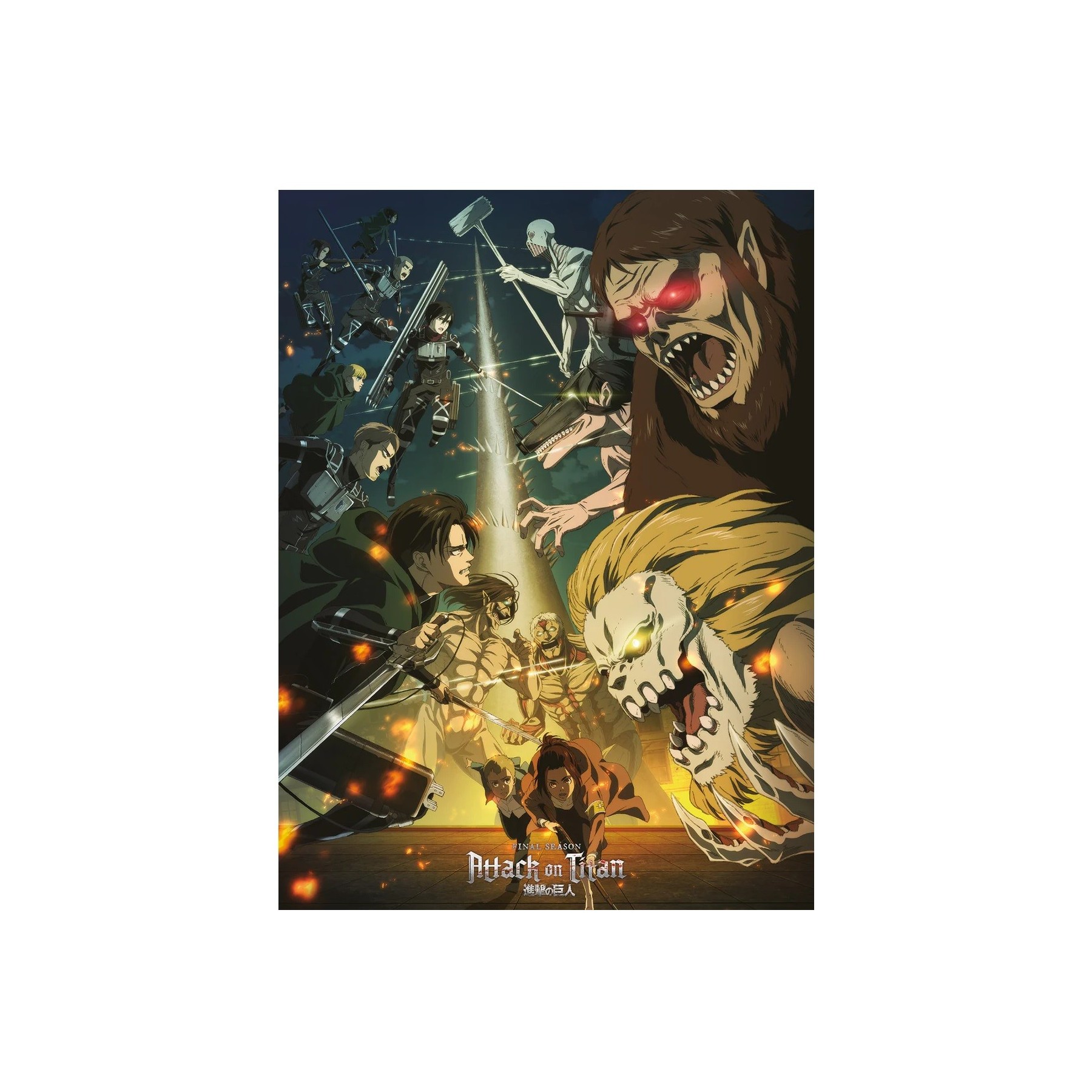 Attack On Titan (S4) - Póster En Caja