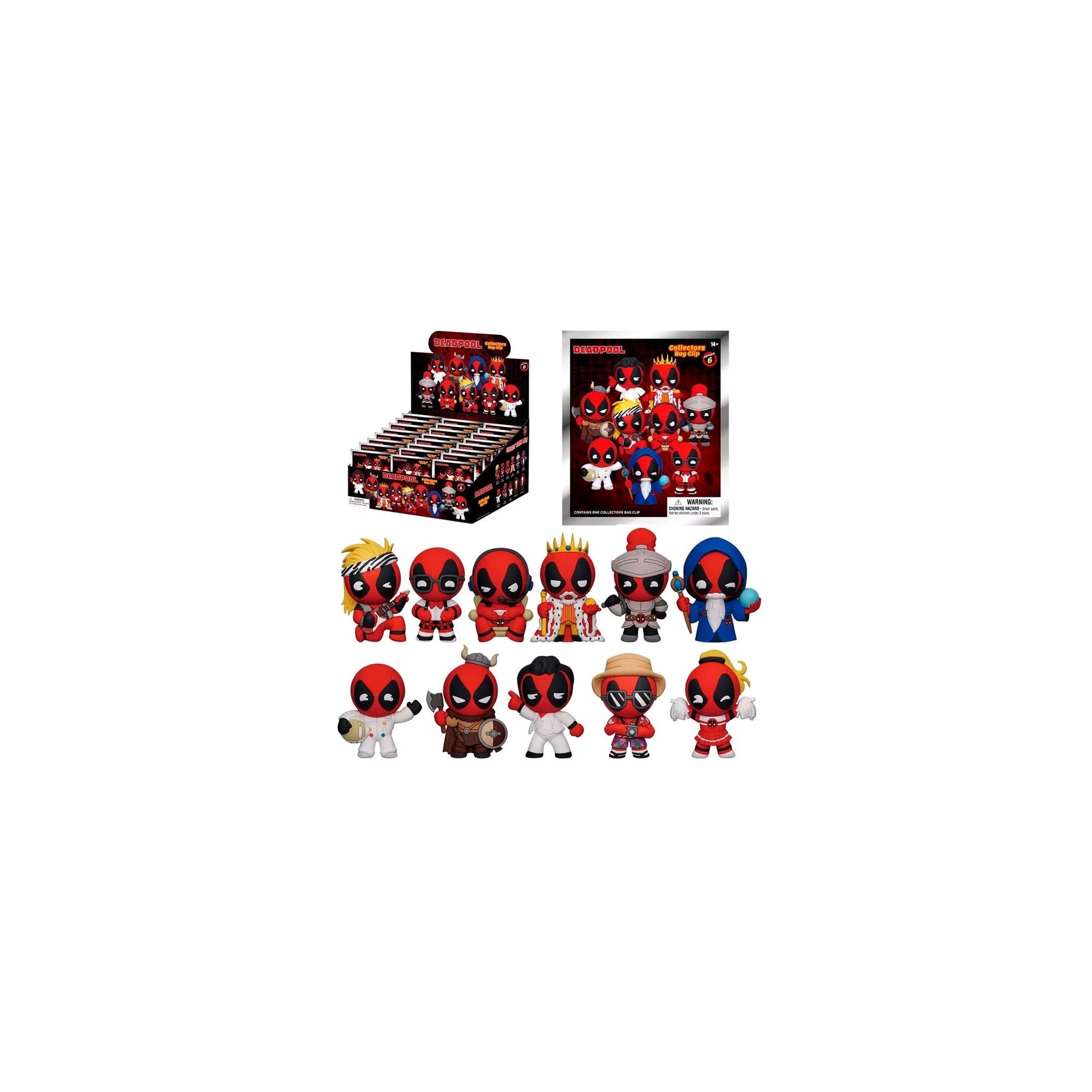 Bolsa Sorpresa Figura Deadpool Marvel 5Cm Surtido 24 Unidade