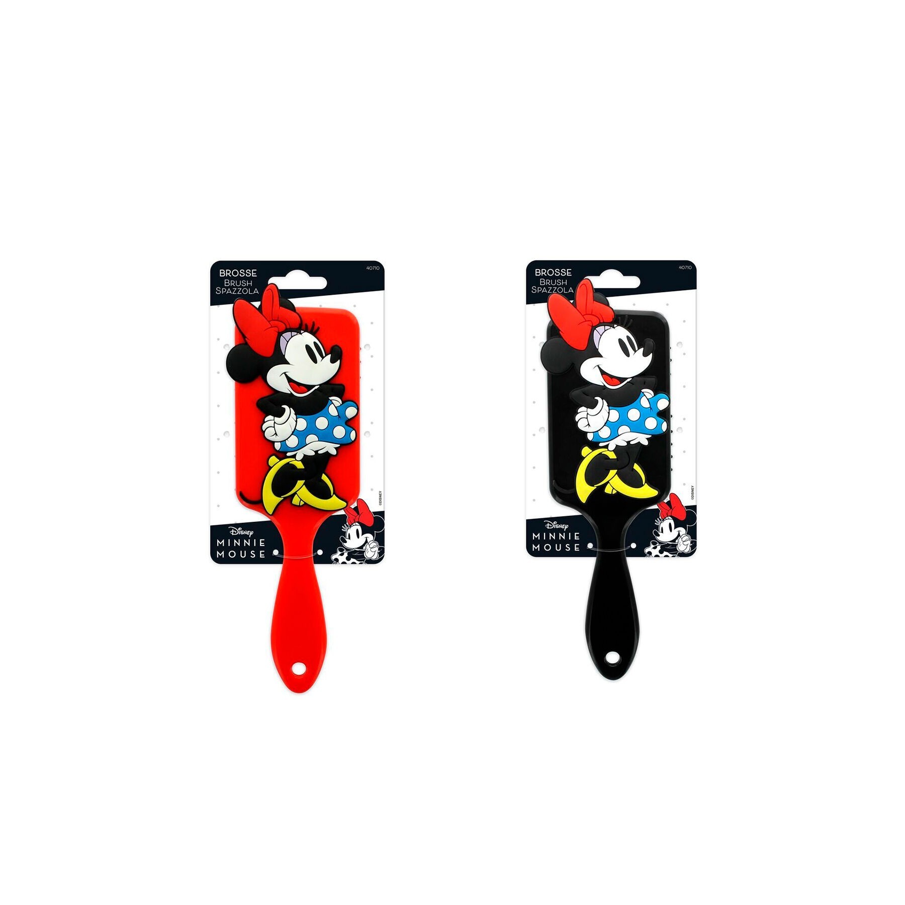 Cepillo Pelo 3D Minnie Disney Surtido 3 Unidades