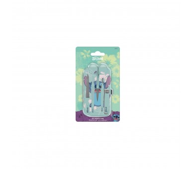 Set Manicura Stitch Disney 6 Unidades
