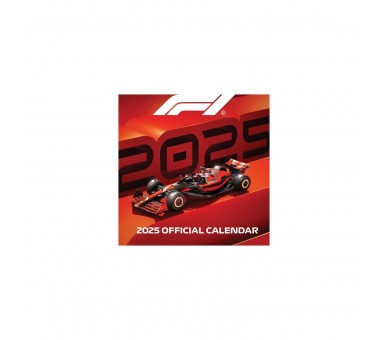 Calendario Pared Fórmula 1 30X30