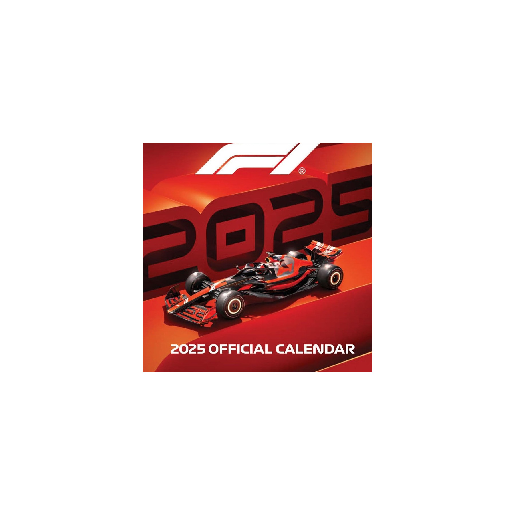 Calendario Pared Fórmula 1 30X30