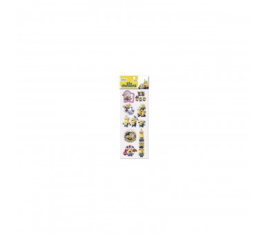 Pegatinas Minions Relieve 48 Unidades