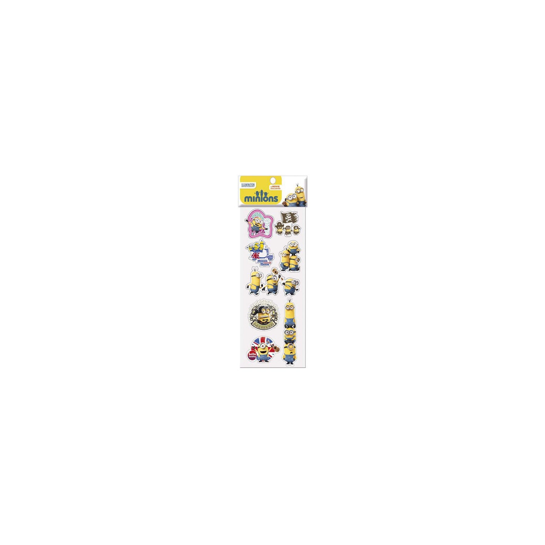 Pegatinas Minions Relieve 48 Unidades
