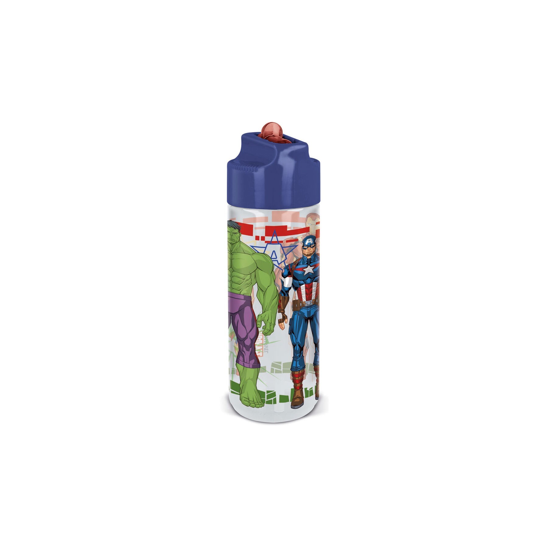 Botella Tritan Los Vengadores Avengers Marvel 540Ml 12 Unida