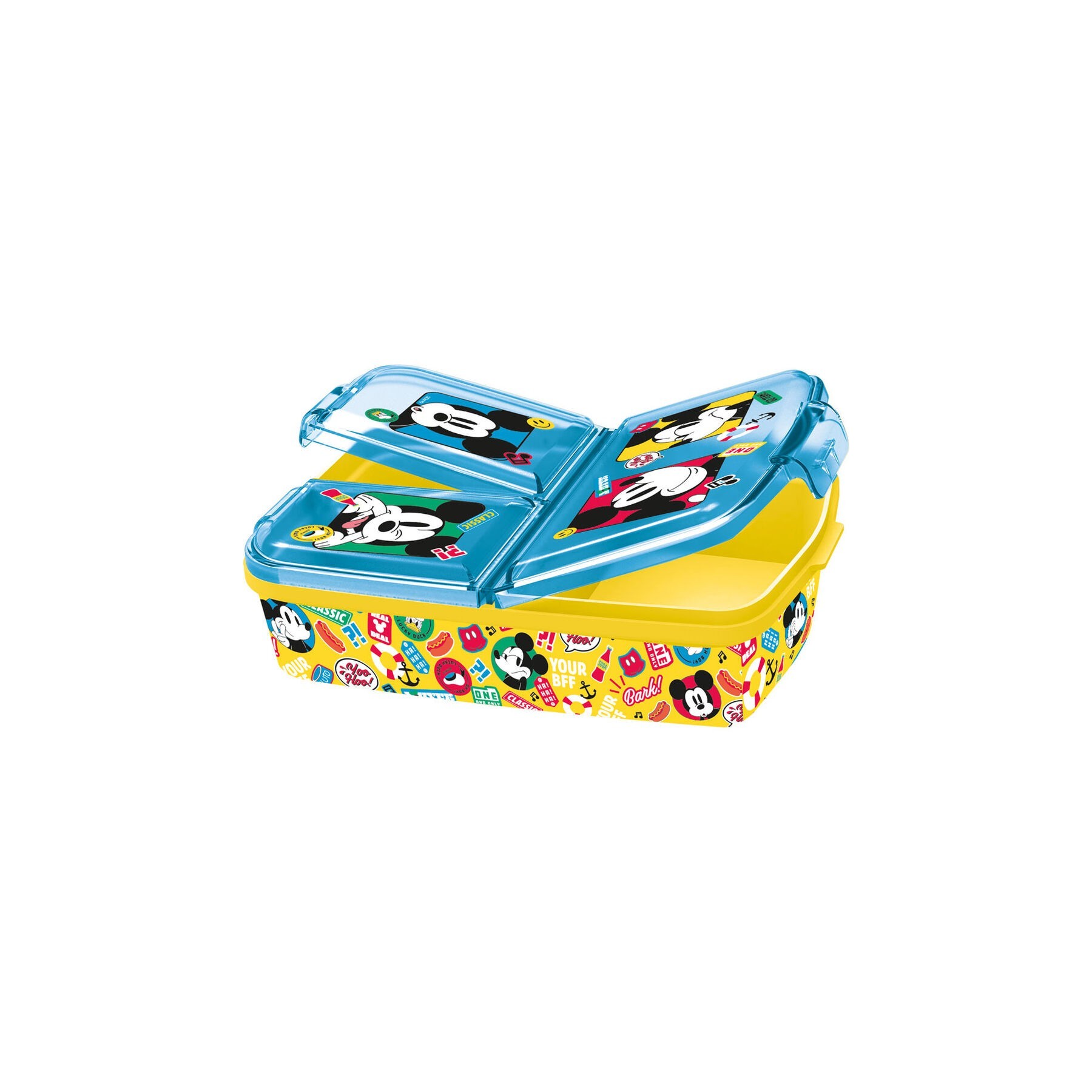 Sandwichera Multiple Mickey Disney 12 Unidades