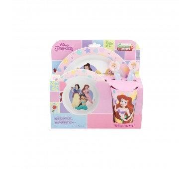 Set Vajilla Princesas Disney 5Pzs
